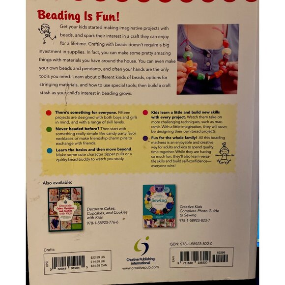 Jewelry Making Creative Kids Complete Photo Guide to Bead Crafts Family Fun - Picture 3 of 10
